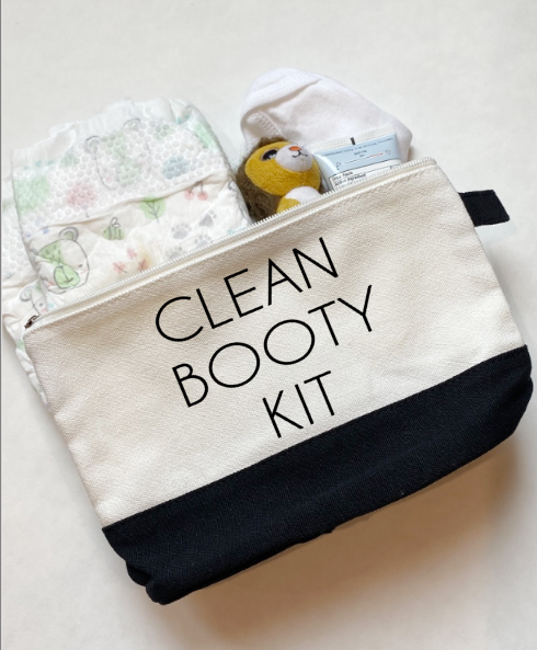 Clean Booty Kit Diaper Clutch