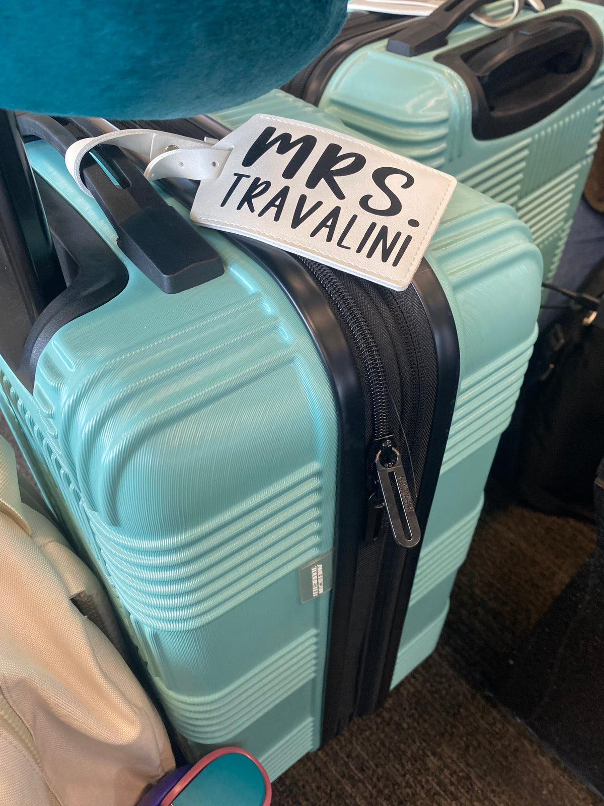 Mr & Mrs Luggage Tag Set