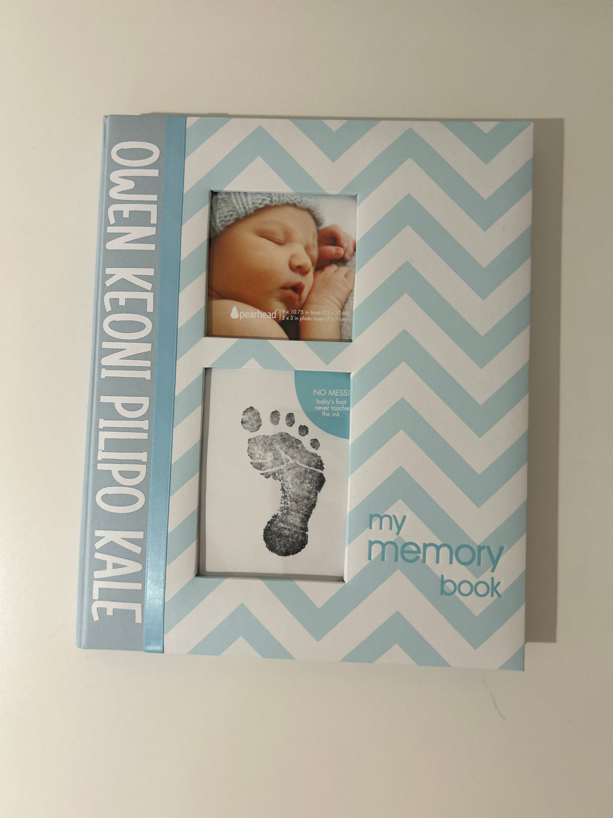 Personalized Baby Memory Book