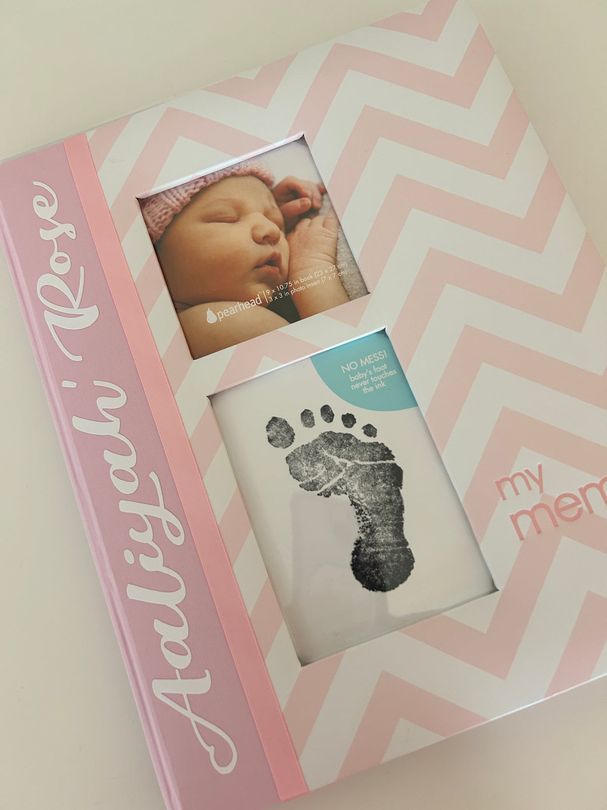 Personalized Baby Memory Book