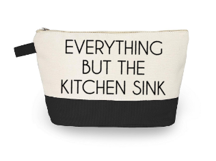 Everything But The Kitchen Sink Diaper/Makeup Clutch