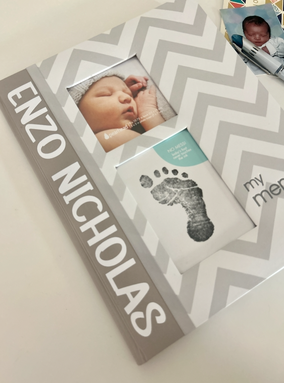 Personalized Baby Memory Book
